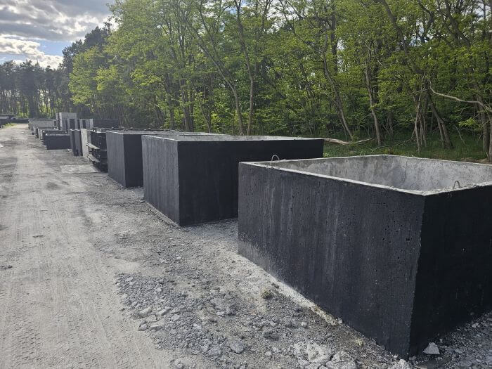 Nasze wysokiej jakości szamba betonowe Płock zgodne z normami EU